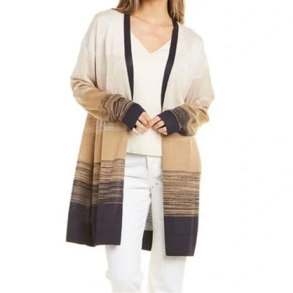 COPY - St. John Open Long Cardigan size XL - Picture 3 of 9
